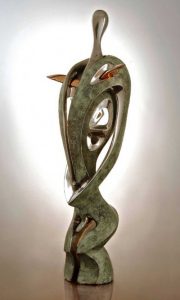 Peter Nižňanský prodej bronzové plastiky Africká Venuše 67
